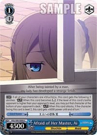 Afraid of Her Master, Ai - Kaguya-Sama: Love is War? - Weiss Schwarz card