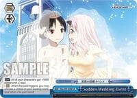 Sudden Wedding Event - Kaguya-Sama: Love is War? - Weiss Schwarz card