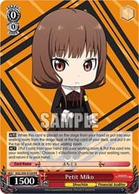 Petit Miko - Kaguya-Sama: Love is War? - Weiss Schwarz card