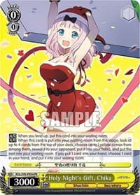 Holy Night's Gift, Chika - Kaguya-Sama: Love is War? - Weiss Schwarz card