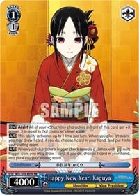 Happy New Year, Kaguya - Kaguya-Sama: Love is War? - Weiss Schwarz card