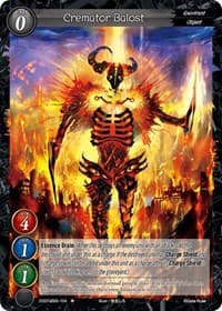Cremator Balost - Shout with the Geas - Gate Ruler card