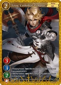 Grau, Cathedral Templar - Shout with the Geas - Gate Ruler card