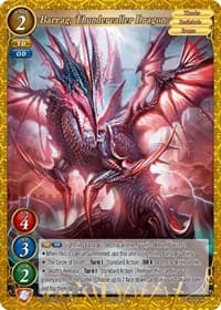 Barrag, Thundercaller Dragon - Shout with the Geas - Gate Ruler card