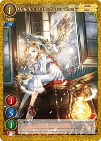 Ophelia of the Silver Clock - Shout with the Geas - Gate Ruler card