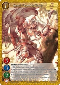 Kezef, Versed in Battle - Shout with the Geas - Gate Ruler card