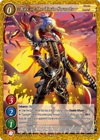 Ray of the Twin Swords - Shout with the Geas - Gate Ruler card