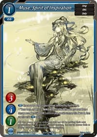 Muse, Spirit of Inspiration - Shout with the Geas - Gate Ruler card
