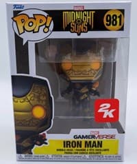 Marvel Midnight Suns Gamerverse! Iron Man (Bobble-Head) (GameStop Exclusive) - Pop! Vinyl - Funko card