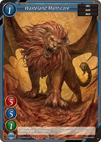 Wasteland Manticore - Shout with the Geas - Gate Ruler card