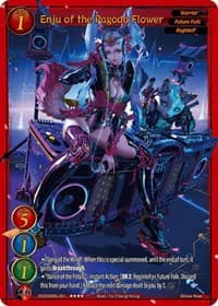 Enju of the Pagoda Flower - Shout with the Geas - Gate Ruler card