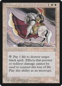 Order of the Sacred Torch - Ice Age - Magic: The Gathering card