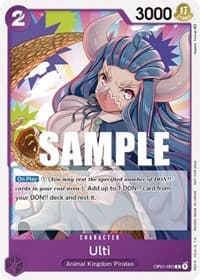 Ulti (Promotion Pack 2023) - One Piece Promotion Cards - One Piece Card Game card