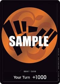 DON!! Card (Orange) - One Piece Promotion Cards - One Piece Card Game card