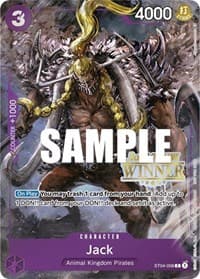 Jack (Offline Regional 2023) [Winner] - One Piece Promotion Cards - One Piece Card Game card