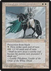 Order of the White Shield - Ice Age - Magic: The Gathering card