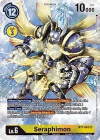 Seraphimon (Alternate Art) - Dimensional Phase - Digimon Card Game card