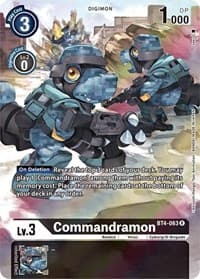Commandramon (Alternate Art) - Dimensional Phase - Digimon Card Game card