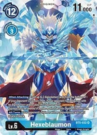 Hexeblaumon (Alternate Art) - Dimensional Phase - Digimon Card Game card