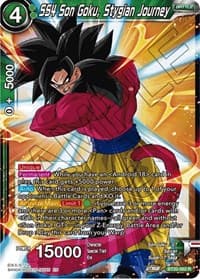 SS4 Son Goku, Stygian Journey - Power Absorbed - Dragon Ball Super: Masters card