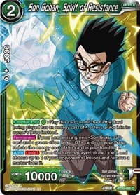Son Gohan, Spirit of Resistance - Power Absorbed - Dragon Ball Super: Masters card