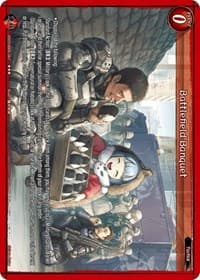 Battlefield Banquet - Shout with the Geas - Gate Ruler card