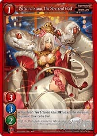 Yato-no-kami, the Serpent God - Shout with the Geas - Gate Ruler card