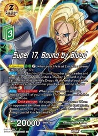 Super 17, Bound by Blood - Power Absorbed - Dragon Ball Super: Masters card