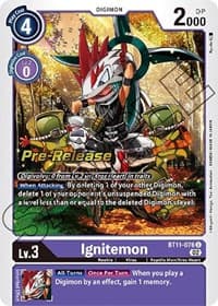 Ignitemon - Dimensional Phase Pre-Release Cards - Digimon Card Game card