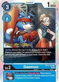 Gaomon - Dimensional Phase Pre-Release Cards - Digimon Card Game card