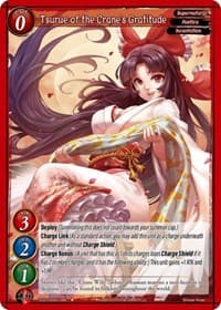 Tsurue of the Crane's Gratitude - Shout with the Geas - Gate Ruler card