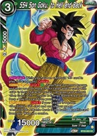 SS4 Son Goku, to Hell and Back - Power Absorbed - Dragon Ball Super: Masters card