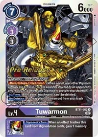 Tuwarmon - Dimensional Phase Pre-Release Cards - Digimon Card Game card