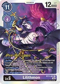 Lilithmon - Dimensional Phase Pre-Release Cards - Digimon Card Game card