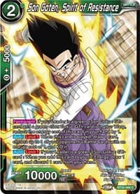 Son Goten, Spirit of Resistance - Power Absorbed - Dragon Ball Super: Masters card