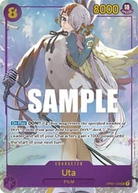 Uta (Alternate Art) - Paramount War - One Piece Card Game card