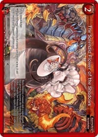The Splendid Flower of the Shadows - Shout with the Geas - Gate Ruler card