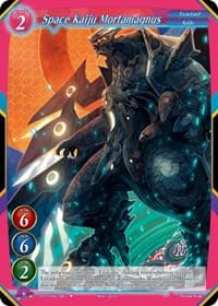 Space Kaiju Mortamagnus - Shout with the Geas - Gate Ruler card