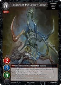 Takaoni of the Deadly Chase - Shout with the Geas - Gate Ruler card
