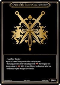 Oath of the Jester's Grin (Trickster) - Shout with the Geas - Gate Ruler card