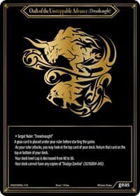 Oath of the Unstoppable Advance (Dreadnaught) - Shout with the Geas - Gate Ruler card