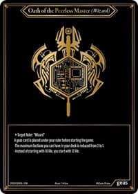 Oath of the Peerless Master (Wizard) - Shout with the Geas - Gate Ruler card