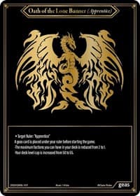 Oath of the Lone Banner (Apprentice) - Shout with the Geas - Gate Ruler card