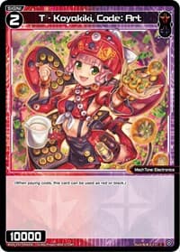 T - Koyakiki, Code: Art - Welcome Back Diva -Lostorage- - WIXOSS card