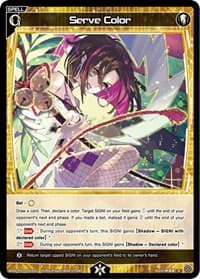 Serve Color - Welcome Back Diva -Lostorage- - WIXOSS card