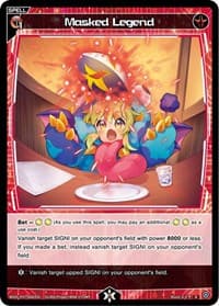 Masked Legend - Welcome Back Diva -Lostorage- - WIXOSS card