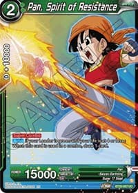 Pan, Spirit of Resistance - Power Absorbed - Dragon Ball Super: Masters card