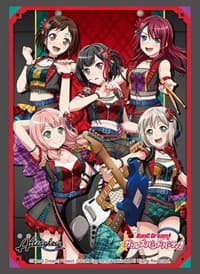 Bushiroad Sleeve Collection HG Vol.3427: BanG Dream! Girls Band Party! - Afterglow (75-Pack) - Bushiroad Card Sleeves - Card Sleeves card