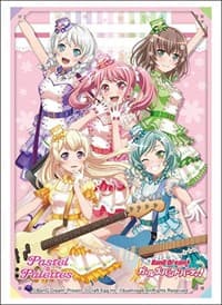 Bushiroad Sleeve Collection HG Vol.3428: BanG Dream! Girls Band Party! - Pastel*Palettes (75-Pack) - Bushiroad Card Sleeves - Card Sleeves card