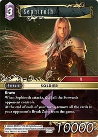 Sephiroth (B-028) - Boss Deck: Final Fantasy VII - Final Fantasy TCG card